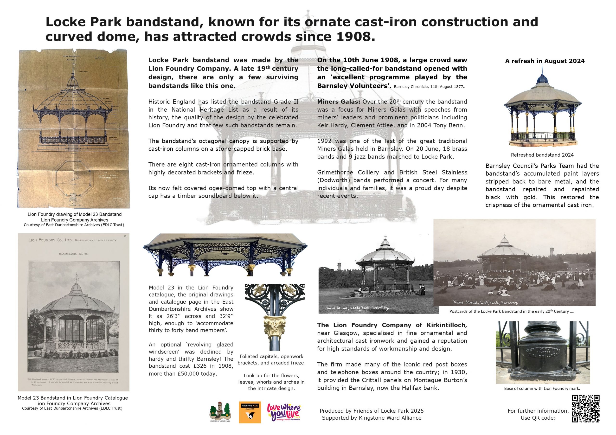 Bandstand Locke Park board image